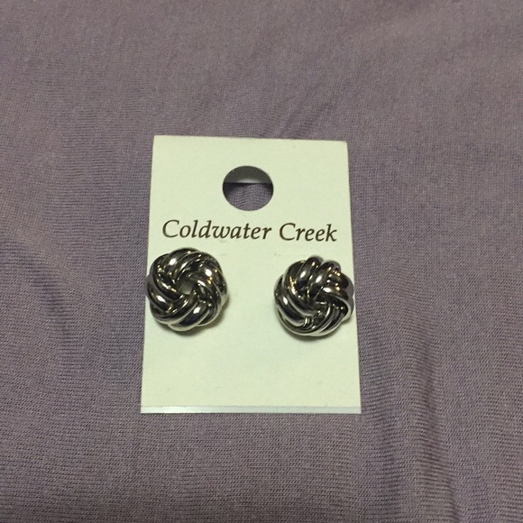 Coldwater Creek Jewelry - Silver Infinity Knot Earrings